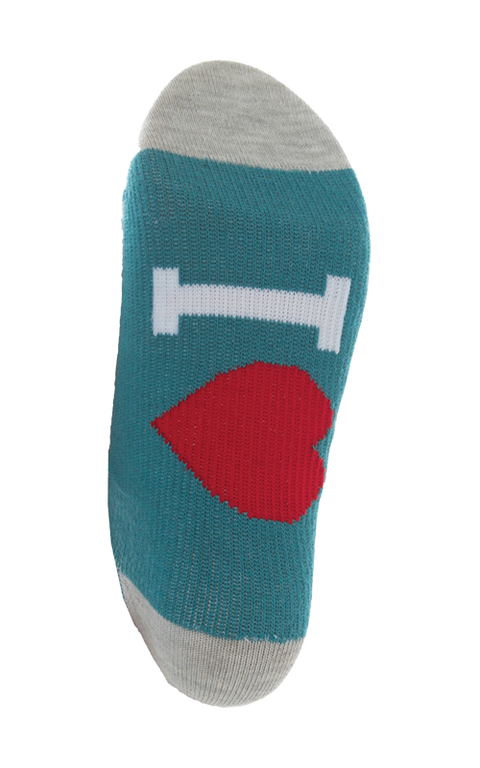 جوارب آي هارت نيرسينغ~I HEART NURSING COMPRESSION SOC PINK WHITE LOVE NURSING 1SZ