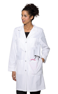 لابكوت بأربع أزارير امامية~LABCOAT WITH FOUR BUTTON CLOSUR