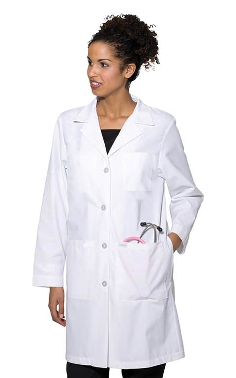 لابكوت بأربع أزارير امامية~LABCOAT WITH FOUR BUTTON CLOSUR