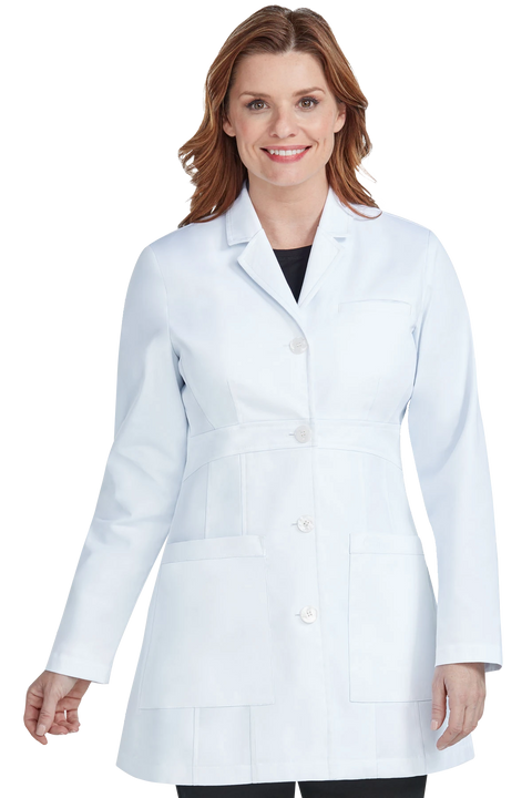 تيلرد امبير لابكوت متوسط الطول~Tailored Empire Mid Length Lab Coat