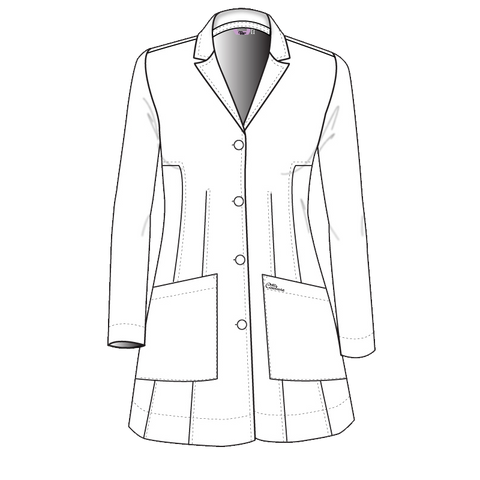 تيلرد لابكوت متوسط الطول~Tailored Mid Length Lab Coat