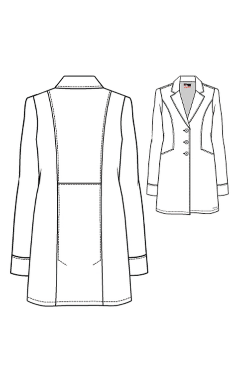 لابكوت ايڤ سليك جريز اناتومي ~Labcoat Eve Sleek Grey's Anatomy