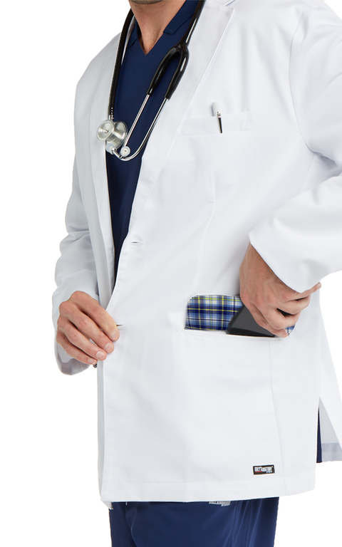 5 PKT 30" BACK VENT LABCOAT