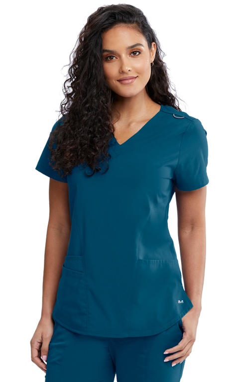 بلوزة سكرب جِل بثلاثة جيوب~Jill 3 Pocket Scrub Top