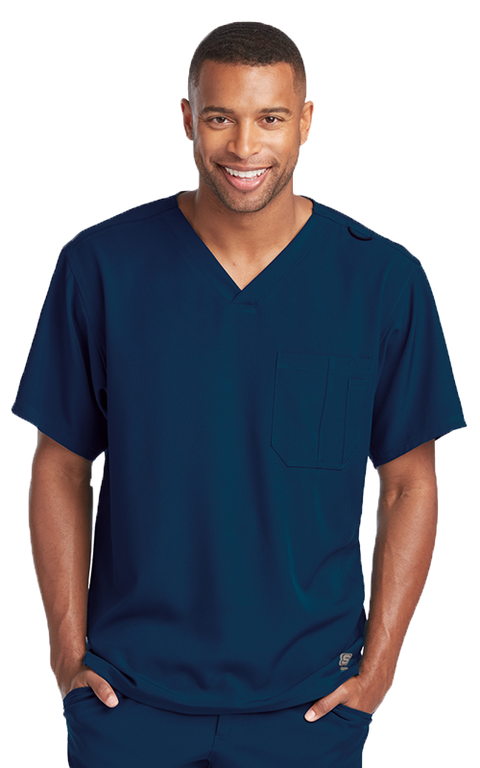 بلوزة سكتشرز جيب واحد ~One pocket Scrub Top