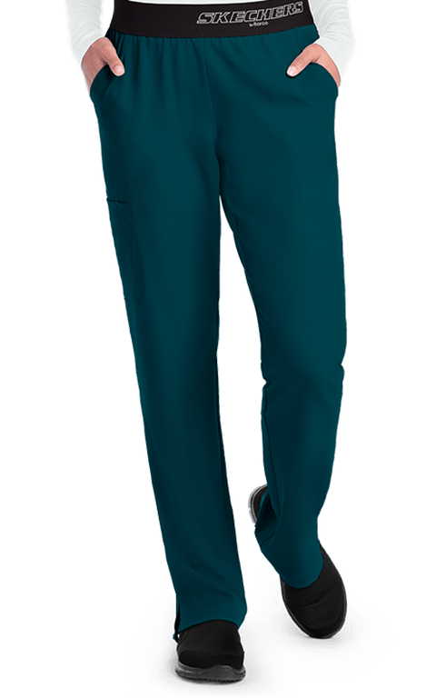 بنطلون سكرب سكتشرز بوسط مطّاطي~Elastic Waistband Scrub Pant